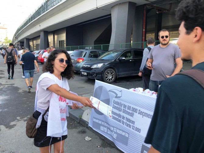 Demokrasi Kazanacak Platformu:" Demokrasi ve İstanbul İçin 23 Haziran'da HAYDİ SANDIĞA!”