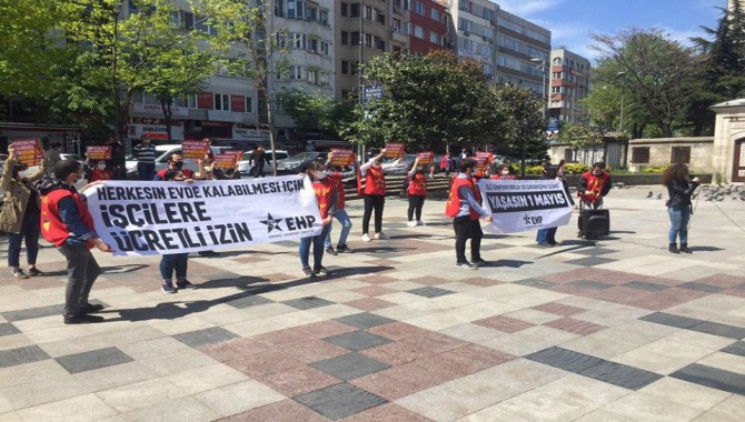 1 Mayıs açıklamasında 11 EHP’li gözaltına alındı