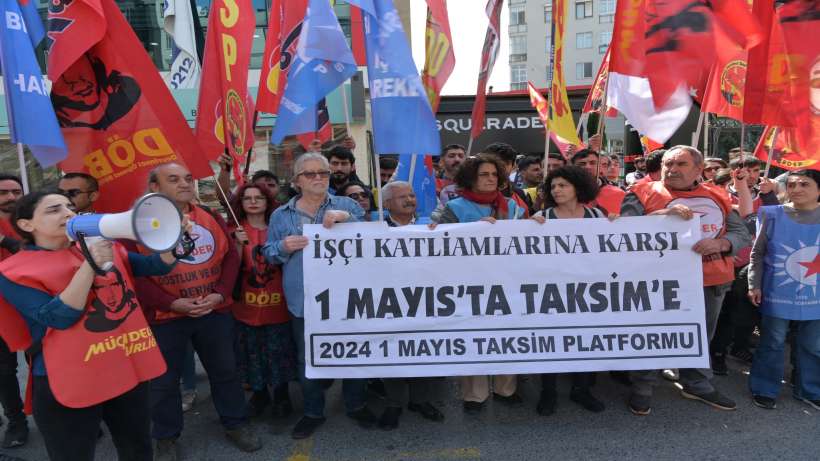 1 Mayıs Platformu’ndan işçi katliamlarına karşı Taksim çağrısı