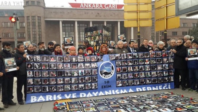 10 Ekim Ankara Katliamının 27’nci ayı: ‘2018’de de Ankara Garı’nda olacağız!’
