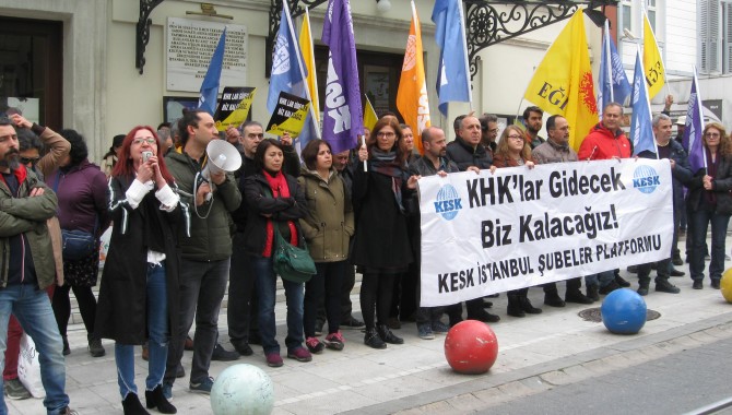 "108.direniş haftasında işimizi geri istiyoruz demek için Kadıköy’deyiz"