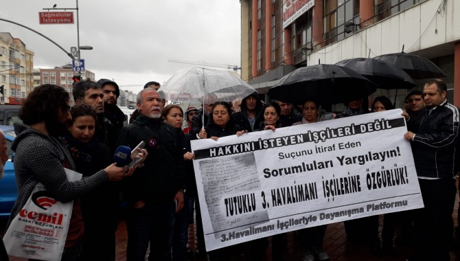 3.Havalimanı işçileriyle dayanışma gecesi düzenleniyor