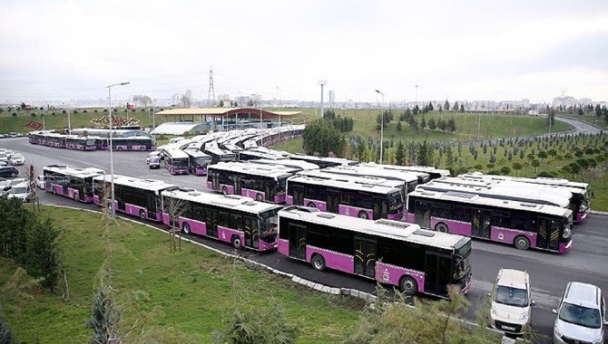 600 Halk otobüsü sahipleri kontak kapattı...İETT yasal işlem başlatıldı