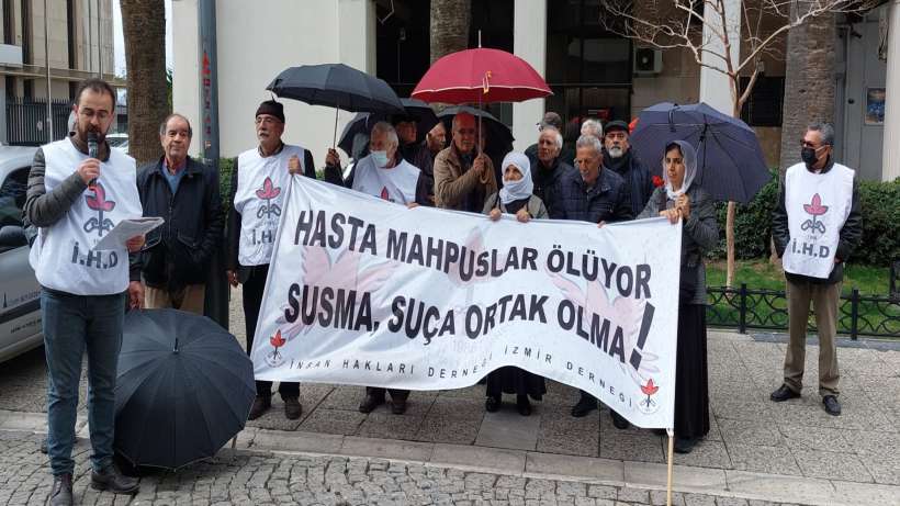 İzmirden hasta tutsaklar için serbest bırakılsın çağrısı