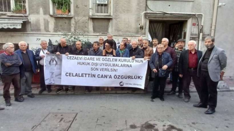 78liler Girişiminden Bakanlığa çağrı: Celalettin Canı serbest bırakın