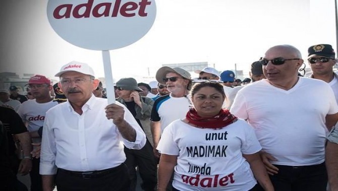 "Adaletli bir devlet, adaletli bir toplum istiyoruz"