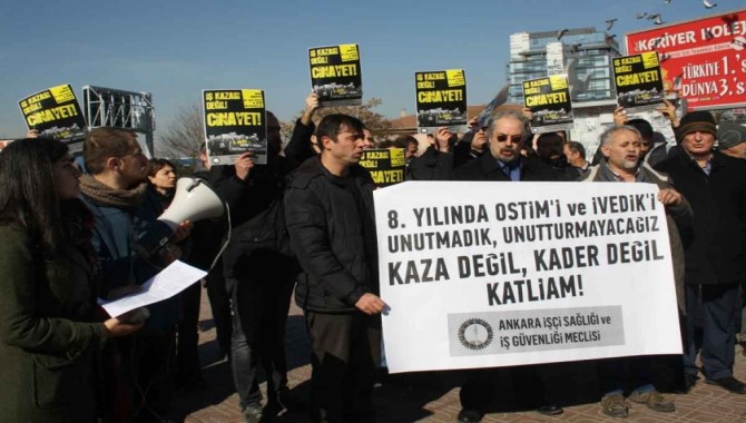 Ankara İSİG: Tüm belediye başkan adaylarına işçi sağlığı ve iş güvenliğini hatırlatıyoruz
