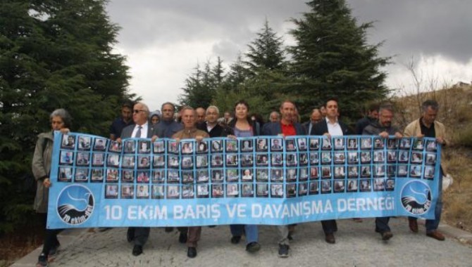 Ankara Katliamı’nda hayatını kaybedenler anıldı