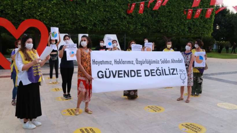 'Ankete katılan 1462 kadından 987’si salgın döneminde şiddete uğradı'