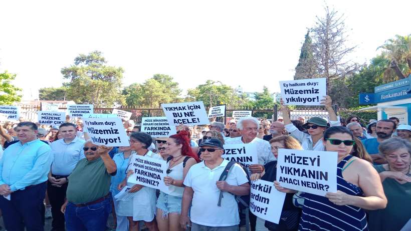 Antalya Müze Çalışma Grubundan Kültürel mirasın korunması çağrısı
