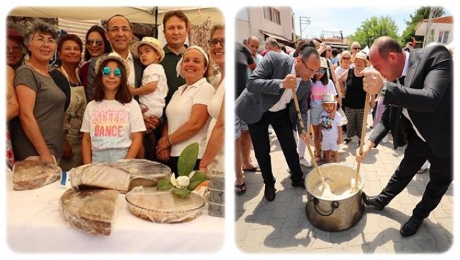 “Arnavut Böreği Festivali” Urla’nın Gülbahçe Köyü’nde gerçekleşti