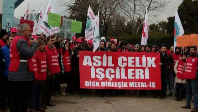 Asil Çelik'te bugün başlayacak olan grev yasaklandı