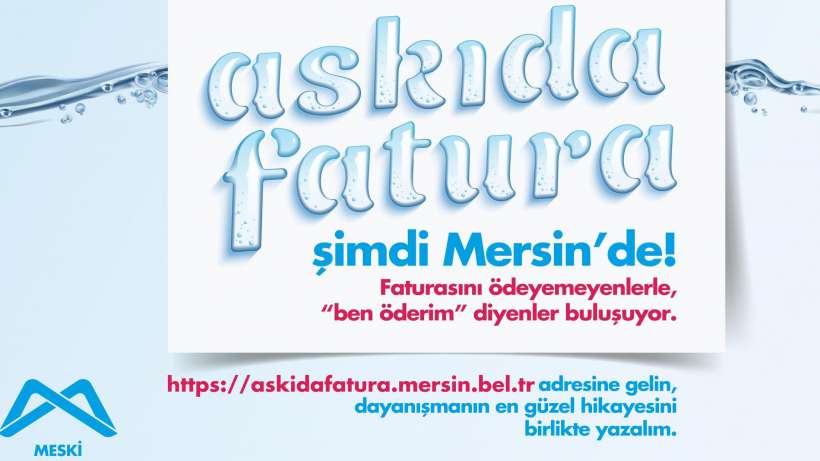 Askıda Fatura’ya Mersin de katıldı