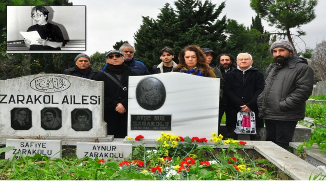 Ayşe Nur Zarakolu mezarı başında anıldı