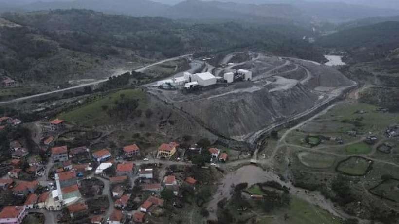 Ayvalık’ta çöken atık depolama alanı için çevre örgütlerinden çağrı: Maden derhal kapatılsın