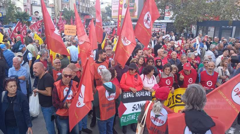 Balıkesir’de Emek ve Demokrasi Güçleri ‘Yoksulluğa ve Karanlığa Hayır’ mitingi düzenledi