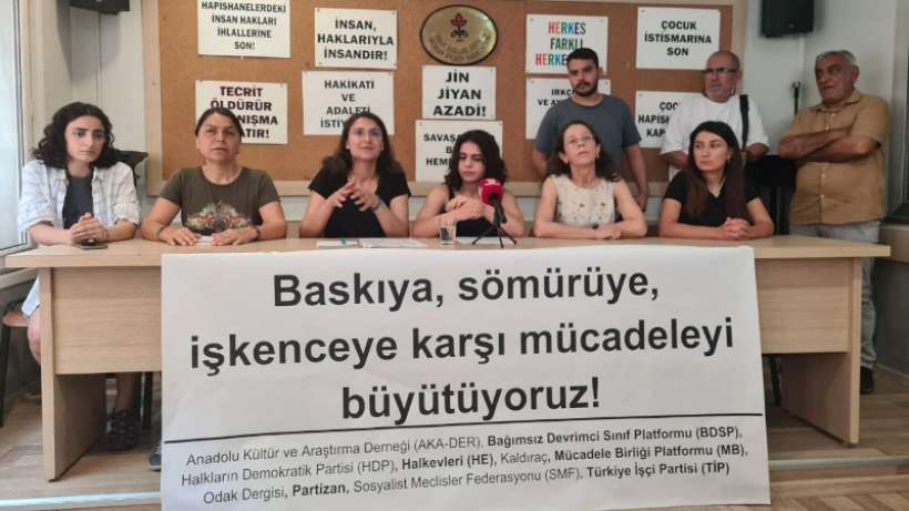 Baskıya, sömürüye, işkenceye karşı mücadeleyi büyütüyoruz