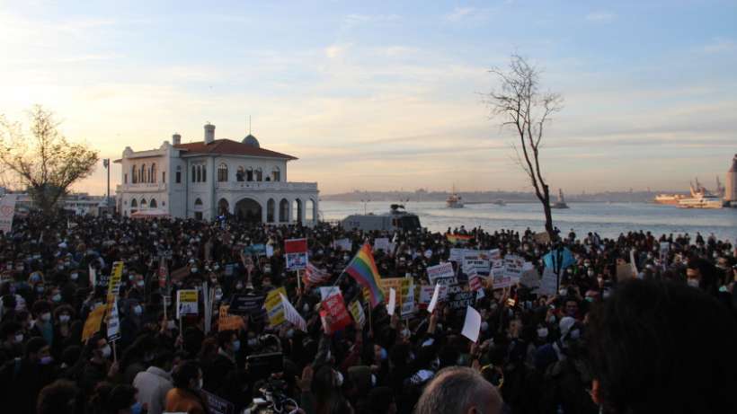 Boğaziçi Üniversitesi için binler Kadıköyde buluştu: Direniş devam edecek