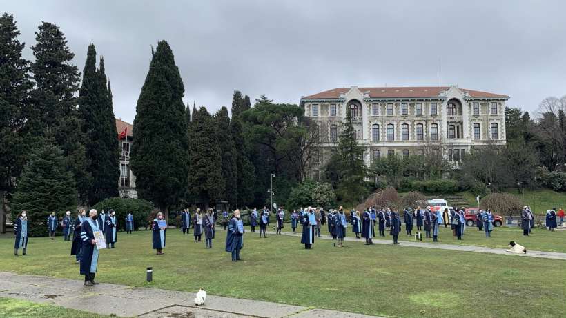 Boğaziçi Üniversitesi'nde akademisyenlerin nöbeti 291. gününde - Net Haber Ajansı