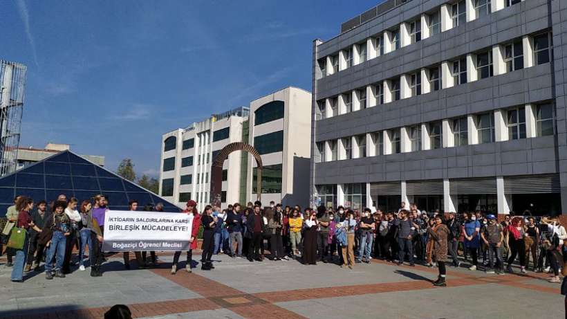 Boğaziçi Üniversitesi öğrencileri: Hukukunuzu tanımıyoruz