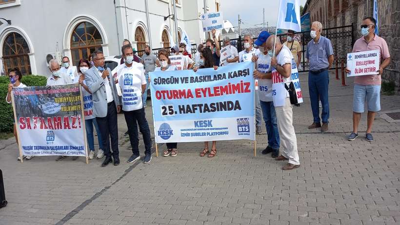 BTS, sürgün ve özelleştirmeye karşı eylem, İzmir mitingine çağrı yaptı