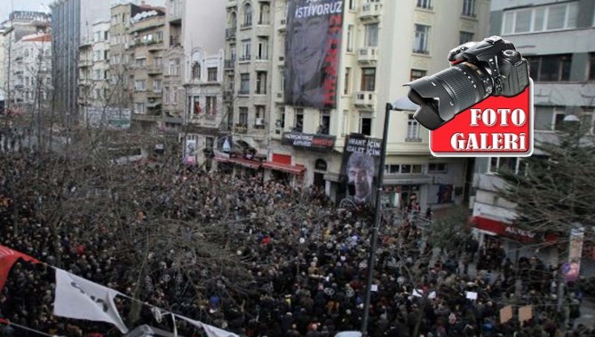 Buradayız Ahparig: Hrant Dink katledilişinin 12. yılında vurulduğu yerde anıldı
