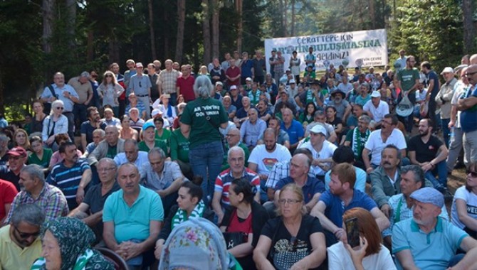 Carettepe buluşması yasaklanınca çevre savunucuları piknikte buluştu