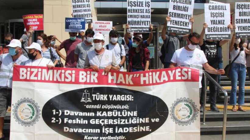 Cargill işçileri direnişin 1000. gününde Ankarada olacak