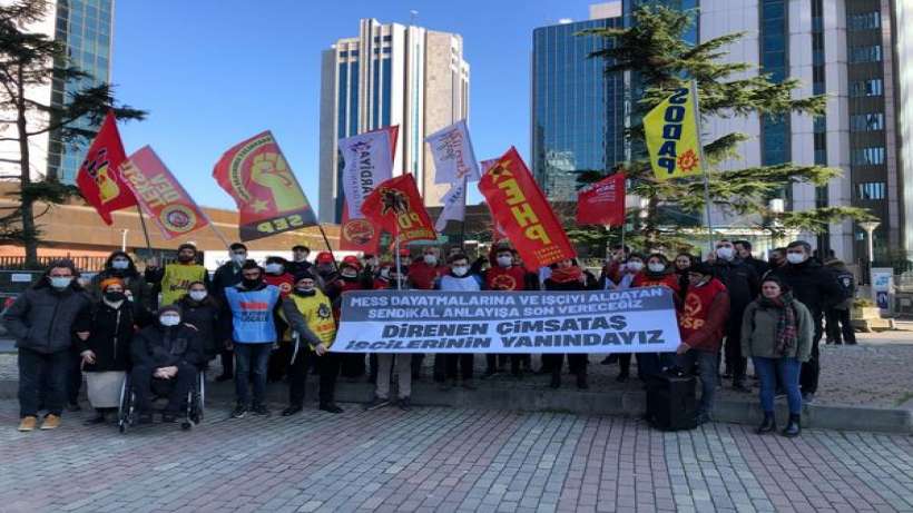 Çimsataş direnişine destek I Çimsataş işçilerinin direnişini tüm fabrikalara yayalım