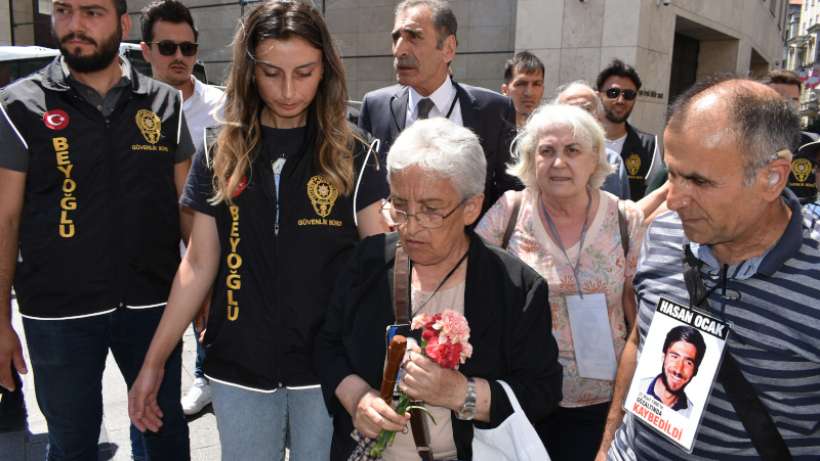 Cumartesi Anneleri: Mezar yeri gösterilene dek Galatasaray'dayız