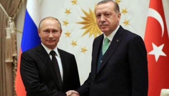 Cumhurbaşkanı Erdoğan Rusya lideri Putin ile görüştü