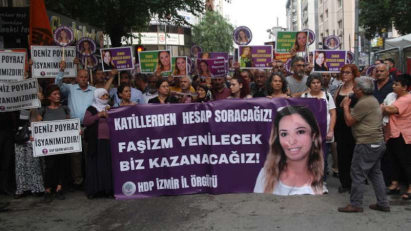 Deniz Poyraz İzmirde anıldı