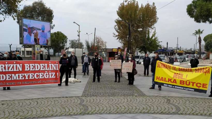 Dikili Emek ve Demokrasi Platformu; Emekten yana, halk için bütçe istiyoruz