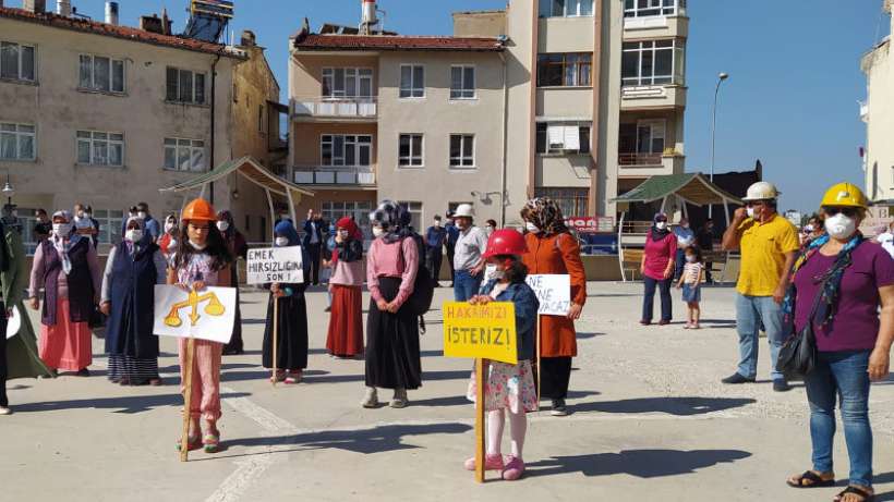 Direnişçi madenciler: Parmağımdaki alyansı bir yağa, bir çaya, bir tuza verdim