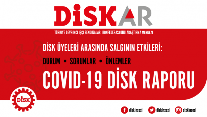 DİSK-AR: Covid-19 pozitif vaka oranı, Türkiye ortalamasının 3 katı