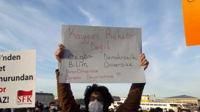 DKDER: Öğrencilerin direnişini destekliyoruz! Boğaziçi Rektörü demokratik şekilde belirlenmelidir!