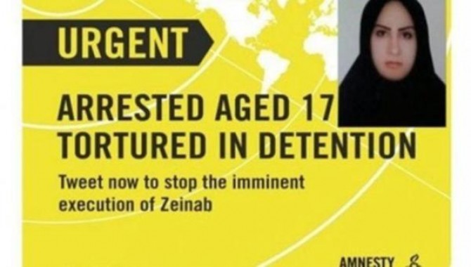 Dünya ayakta... Zeynep bugün idam edilecek!