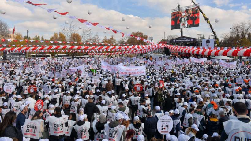 Eczacılar halkın sağlığı ve mesleklerini korumak için Ankara'da buluştu