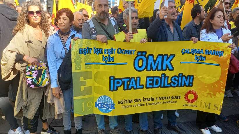 Eğitim emekçileri ülke genelinde sokağa çıktı: ÖMK iptal edilsin