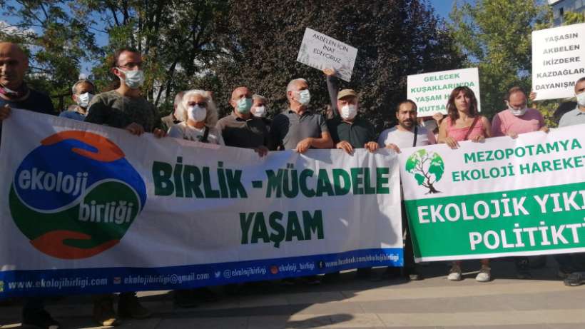 Ekolojistler orman yangınları için Dersim'de buluştu