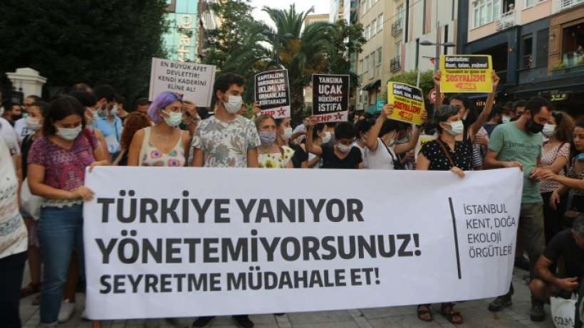 Ekolojistlerden iktidara: Türkiye yanıyor, yönetemiyorsunuz