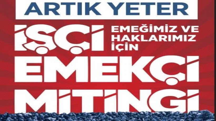 Emekçiler 16 Ekimde Kartalda mitinge hazırlanıyor!