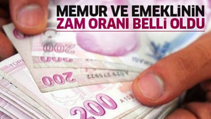 Emekli zamları belli oldu