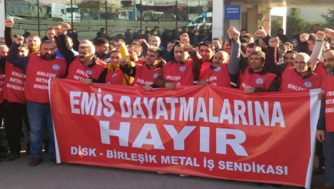 EMİS’e bağlı metal fabrikalarında grev kararı asıldı