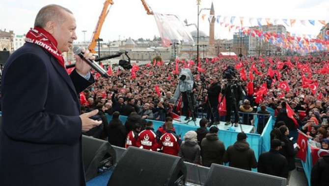 Erdoğan, seçim kampanyasını Sivas’tan başlattı