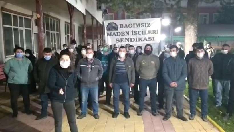 Ermenekli madenciler Ankaraya yürüyüş başlatıyor