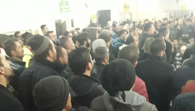 Eskişehir'de maden işçileri grev başlattı