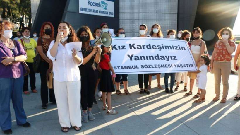 Gebze Kadın Platformu: İstanbul Sözleşmesi Ayşegülün yaşaması içindi