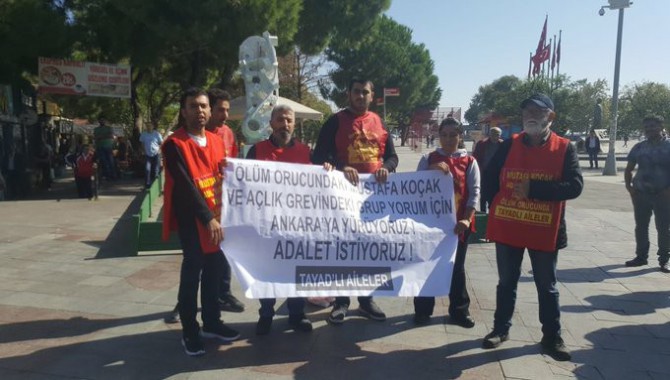 Grup Yorum için yapılan "Adalet yürüyüşü”ne polis müdahale etti