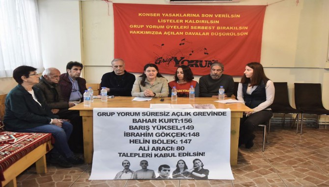 Grup Yorum: “Türküler susmasın, halaylar sürsün” istiyoruz